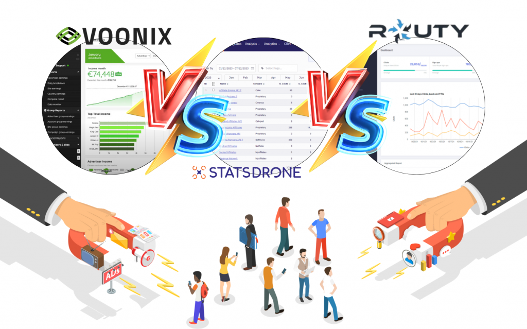 Voonix - Routy - Statsdrone - who has the best stats tracker in 2024?
